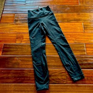 Lululemon black 25 inch leggings.